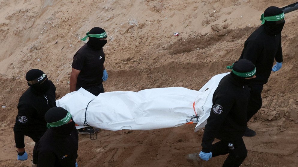 تمكانتشال جثتي محتجزين إسرائيليين في غزة