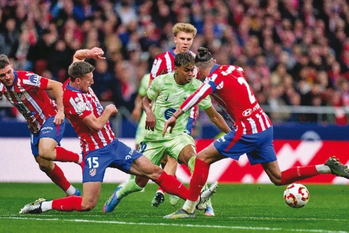 صدارة برشلونة بخطر أمام أتلتيكو