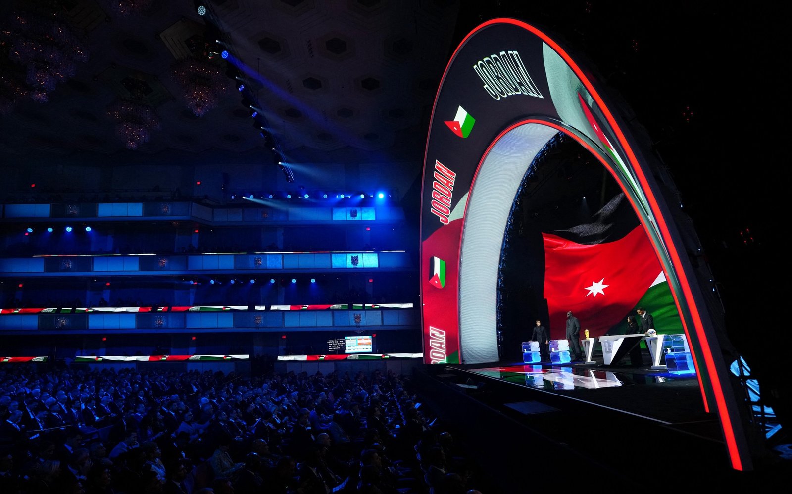 الأردن إلى جانب الأرجنتين والجزائر والنمسا في المجموعة العاشرة بكأس العالم&nbsp;