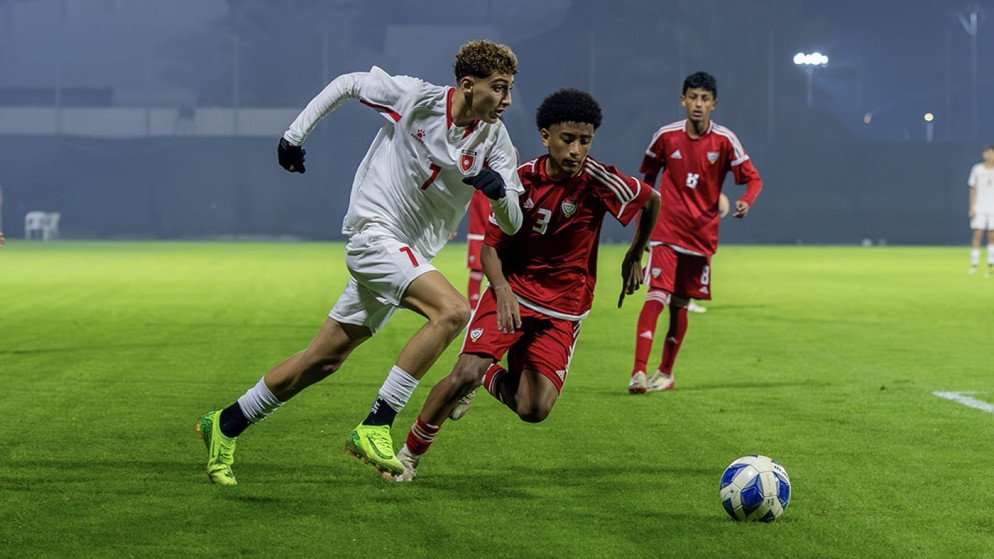 لقاء ودي يجمع منتخب الناشئين مع نظيره الإماراتي