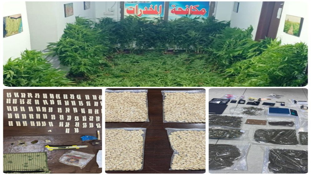 “مكافحة المخدرات”: القبض على 35 تاجرا ومروجا للمخدرات في 13 قضية نوعية