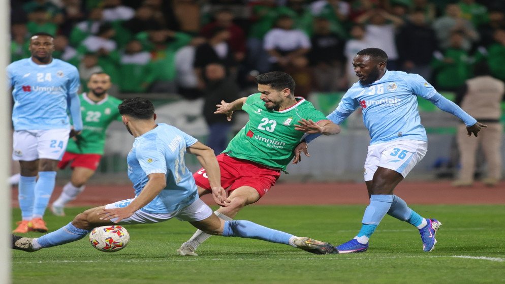 الوحدات يهزم الفيصلي بثنائية في دوري المحترفين