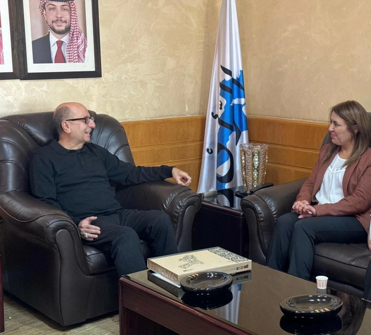 المعايطة يبحث مع مديرة “زها الثقافي” التعاون المستقبلي