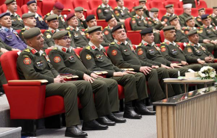 الحنيطي يرعى حفل توزيع الكؤوس على الوحدات الفائزة بالقوات المسلحة