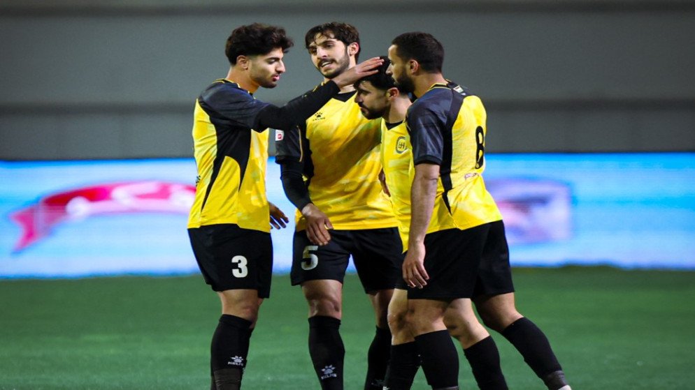 الحسين يفوز على البقعة بدوري المحترفين