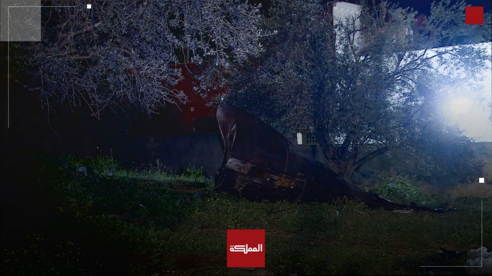 سقوط شظايا أجسام متفجرة في عدة مواقع بإربد من دون خسائر