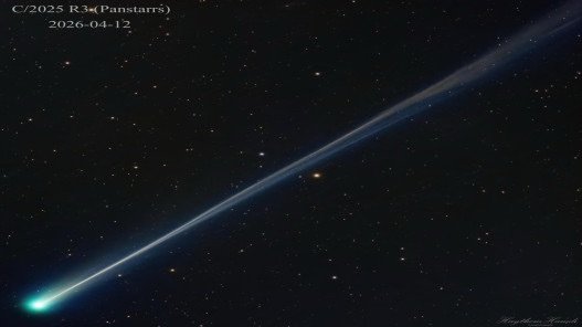 ناسا تختار صورة للجمعية الفلكية الأردنية كأجمل صورة فلكية يومية للمذنب بان-ستارز